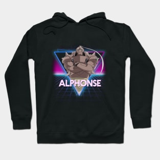 Alphonse Elric Retro 80's Triangle Fullmetal Alchemist Hoodie